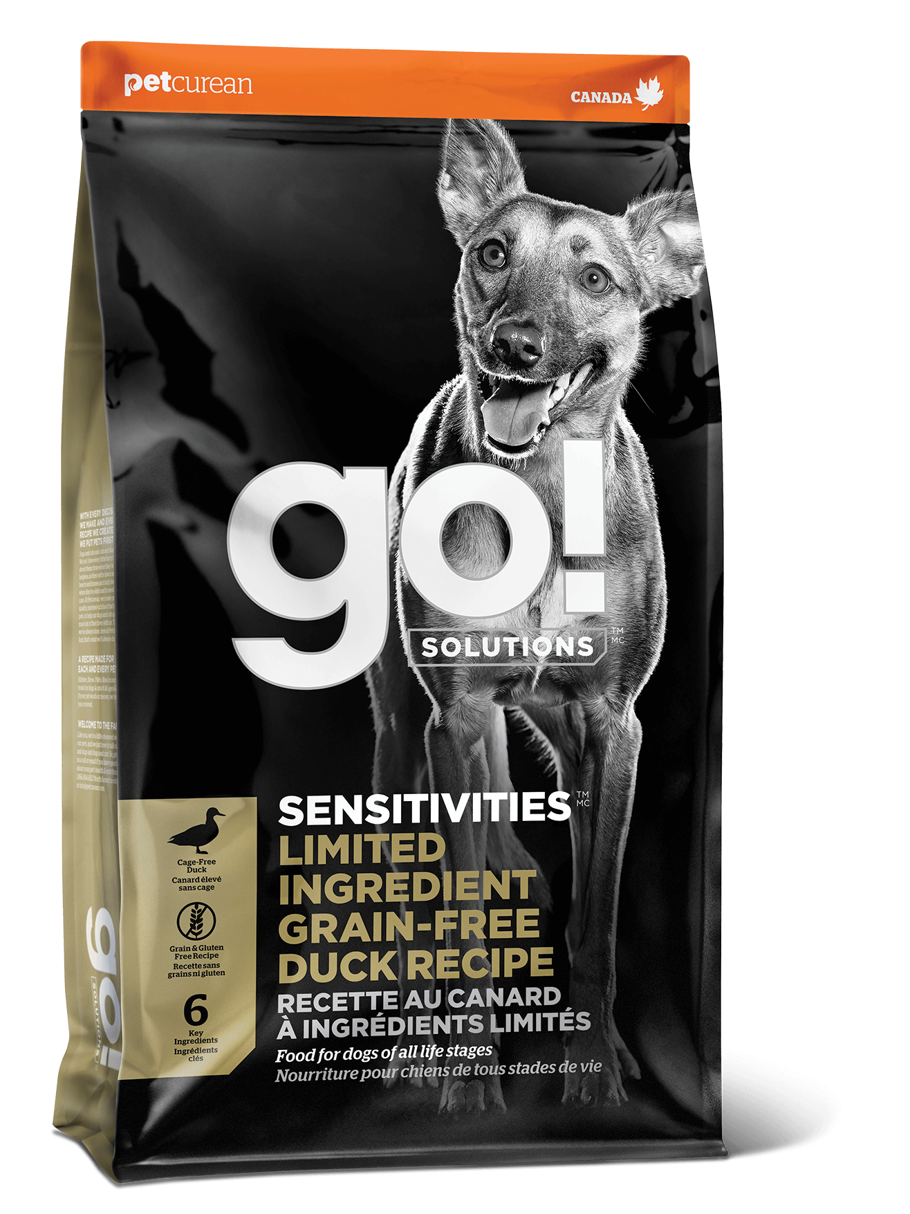 GO! SOLUTIONS SENSITIVITIES Grain Free LID Duck Recipe | 10kg