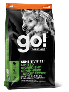 GO! SOLUTIONS SENSITIVITIES Grain Free LID Turkey Recipe 