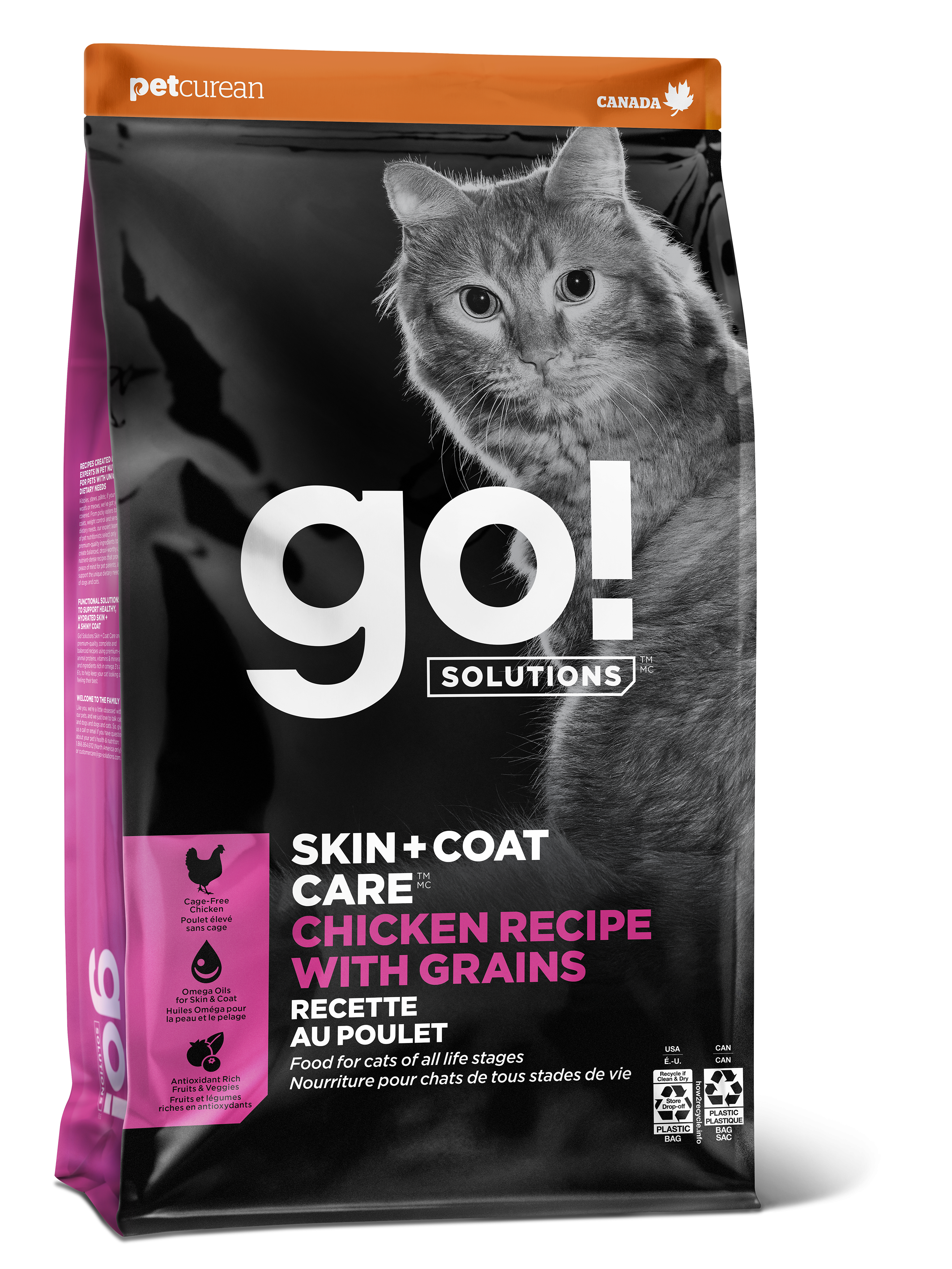 GO! SOLUTIONS SKIN + COAT CARE With Grains Chicken Recipe 