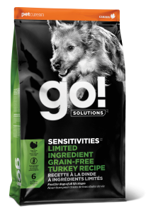 GO! SOLUTIONS SENSITIVITIES Grain Free LID Turkey Recipe 