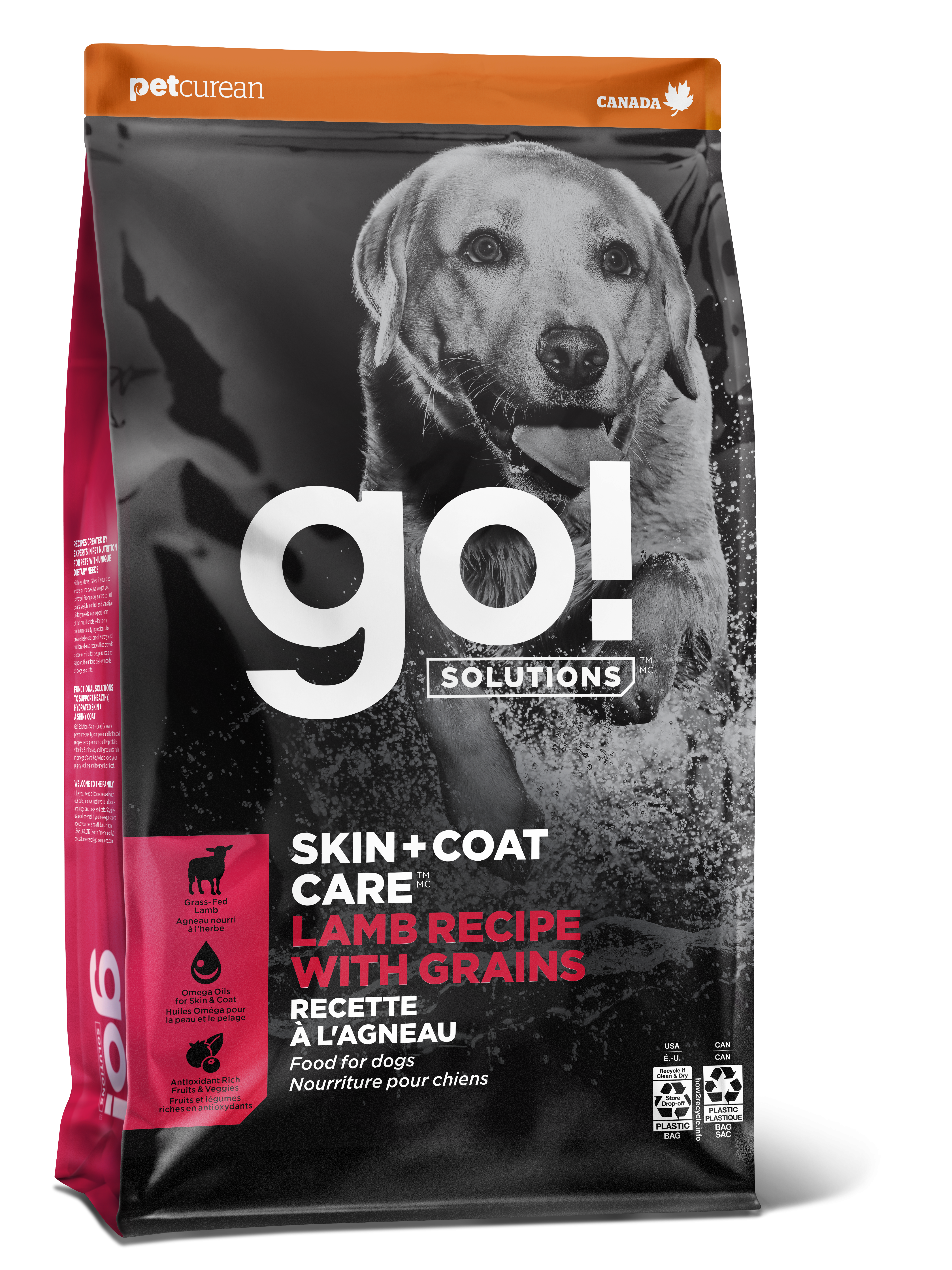 GO! SOLUTIONS SKIN + COAT CARE Lamb Recipe 