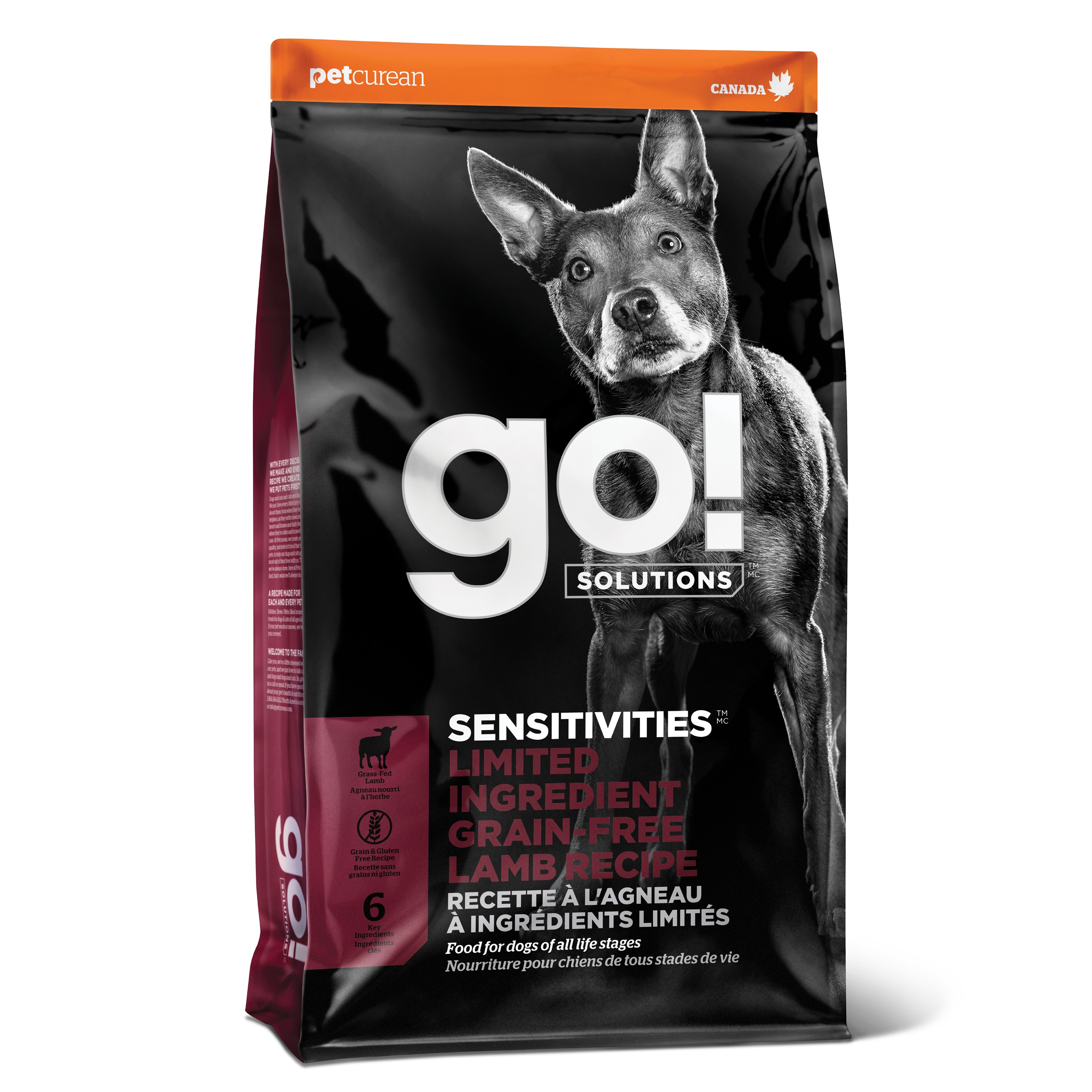 GO! SOLUTIONS SENSITIVITIES Grain Free LID Lamb Recipe | 2.72kg