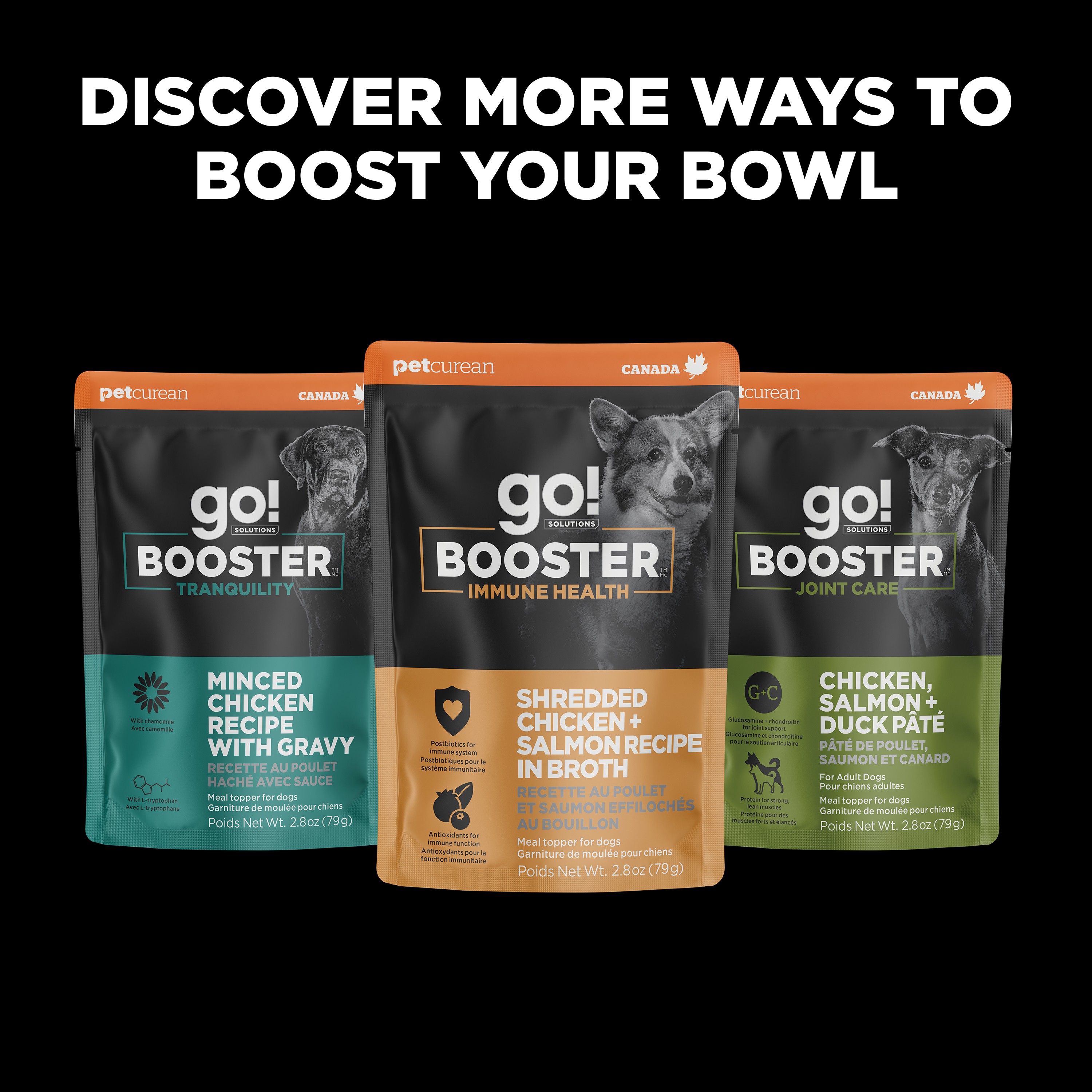 *NEW*  GO! SOLUTIONS Booster Digestive Health Chicken + Duck Pate DF | 24/79g
