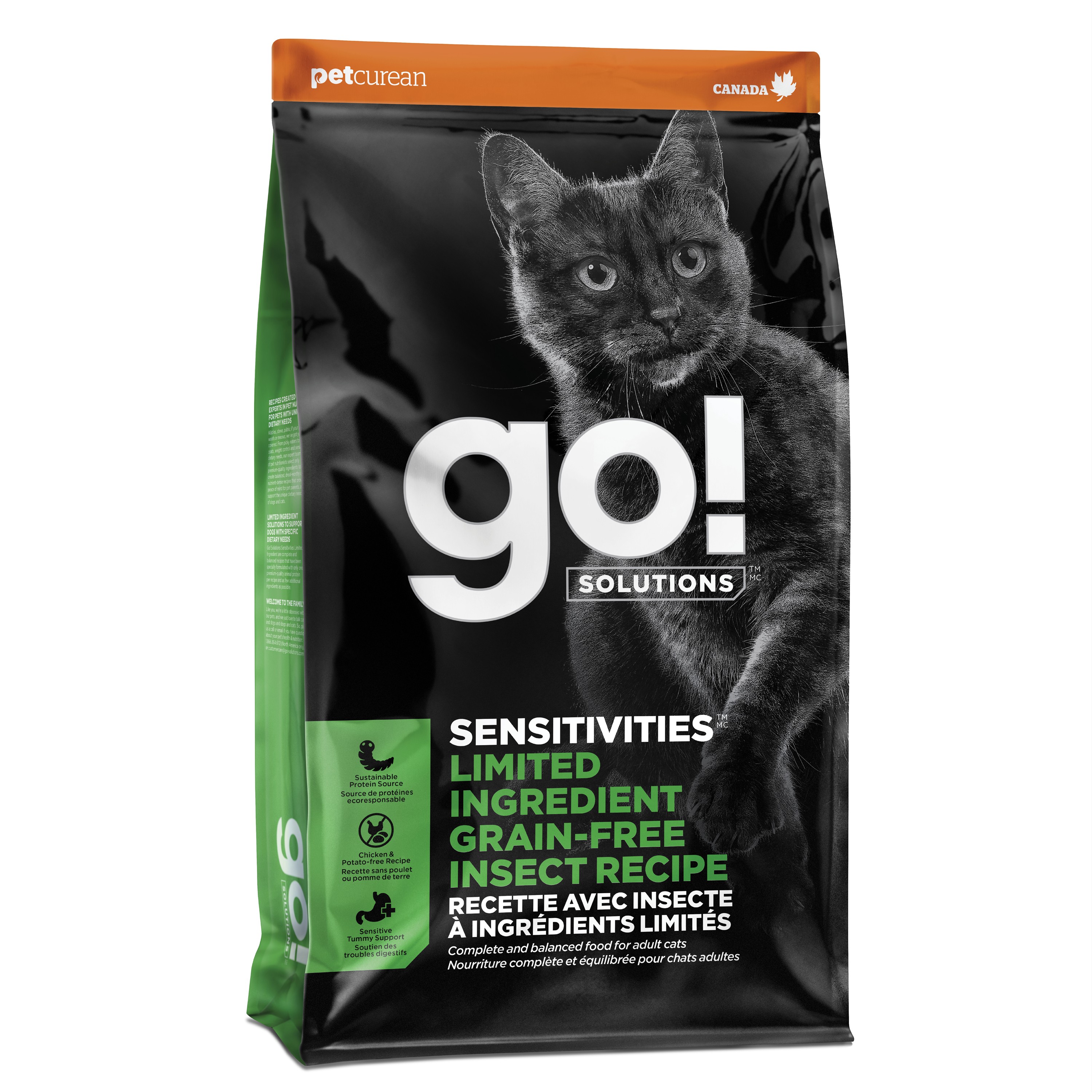 GO! SOLUTIONS SENSITIVITIES Grain Free LID Insect Recipe | 2.72kg