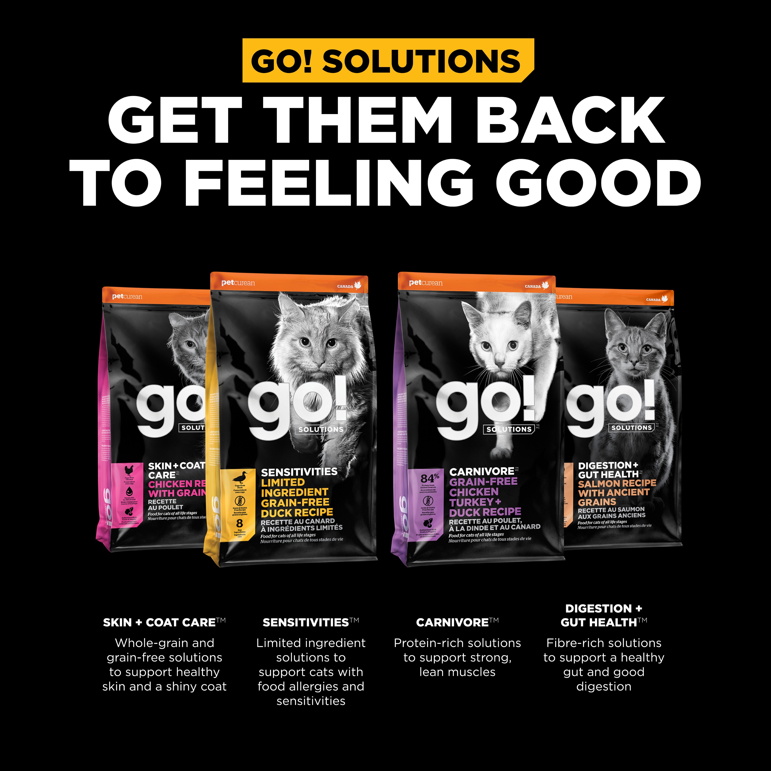GO! SOLUTIONS Weight Management & Joint Care Salmon Recipe for Cats | 2.72kg