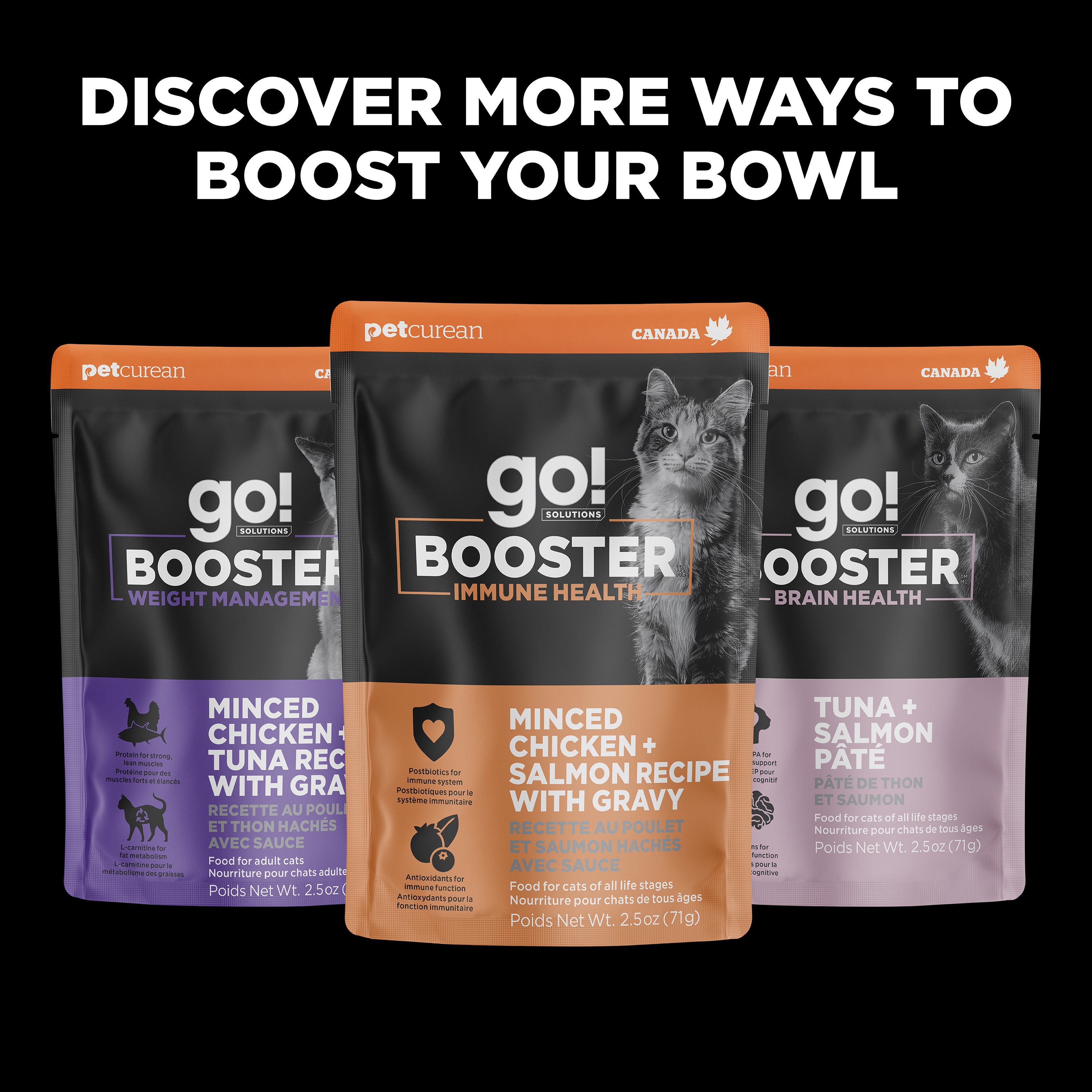 *NEW* GO! SOLUTIONS Booster Digestive Health Minced Chicken + Duck | 24/71g