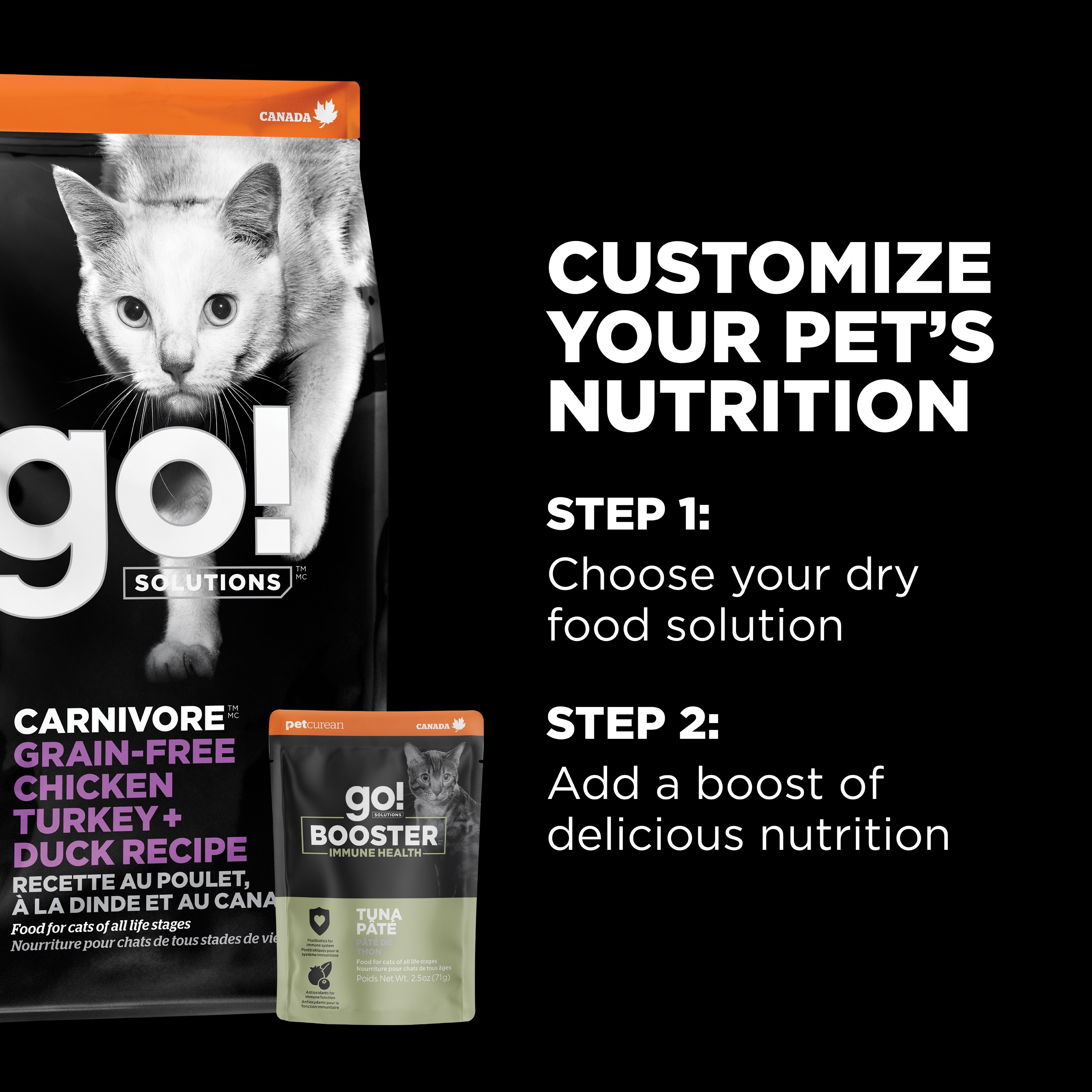 *NEW* GO! SOLUTIONS Booster Immune Health Tuna Pate | 24/71g