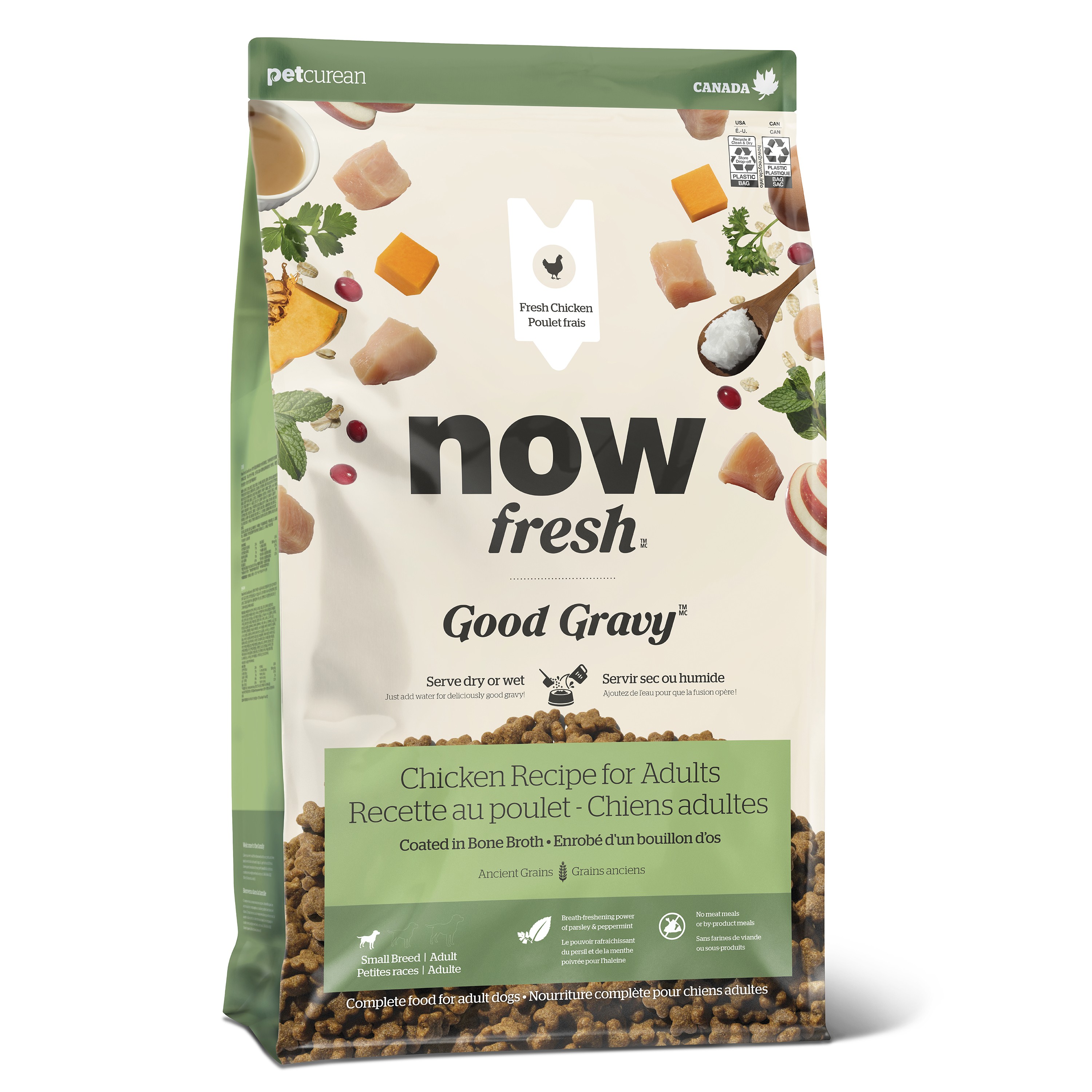 NOW FRESH Good Gravy Small Breed Adult Chicken Recipe with Ancient Grains for dogs | 5.4kg