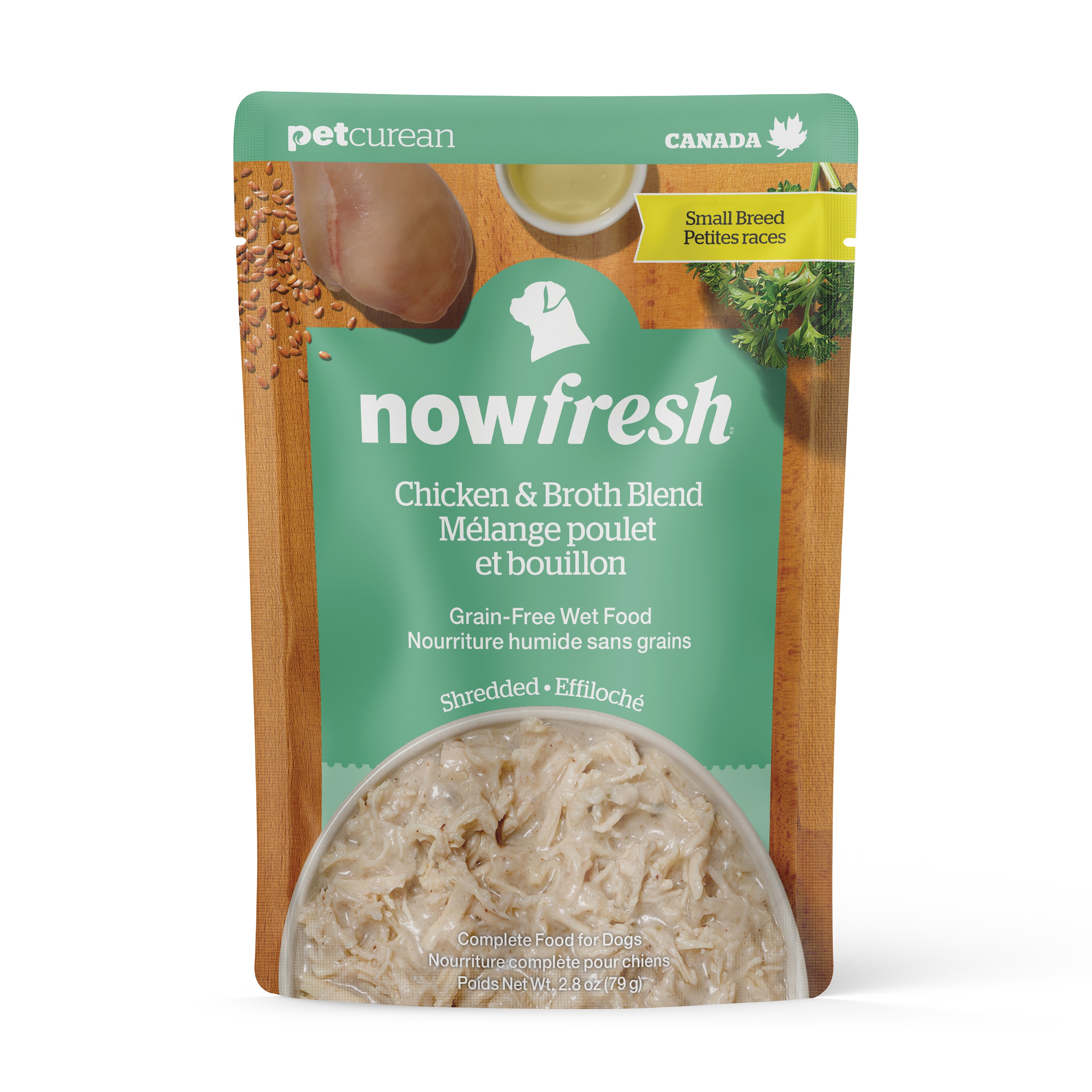 NOW FRESH Small Breed Shredded Chicken & Broth 24/79g