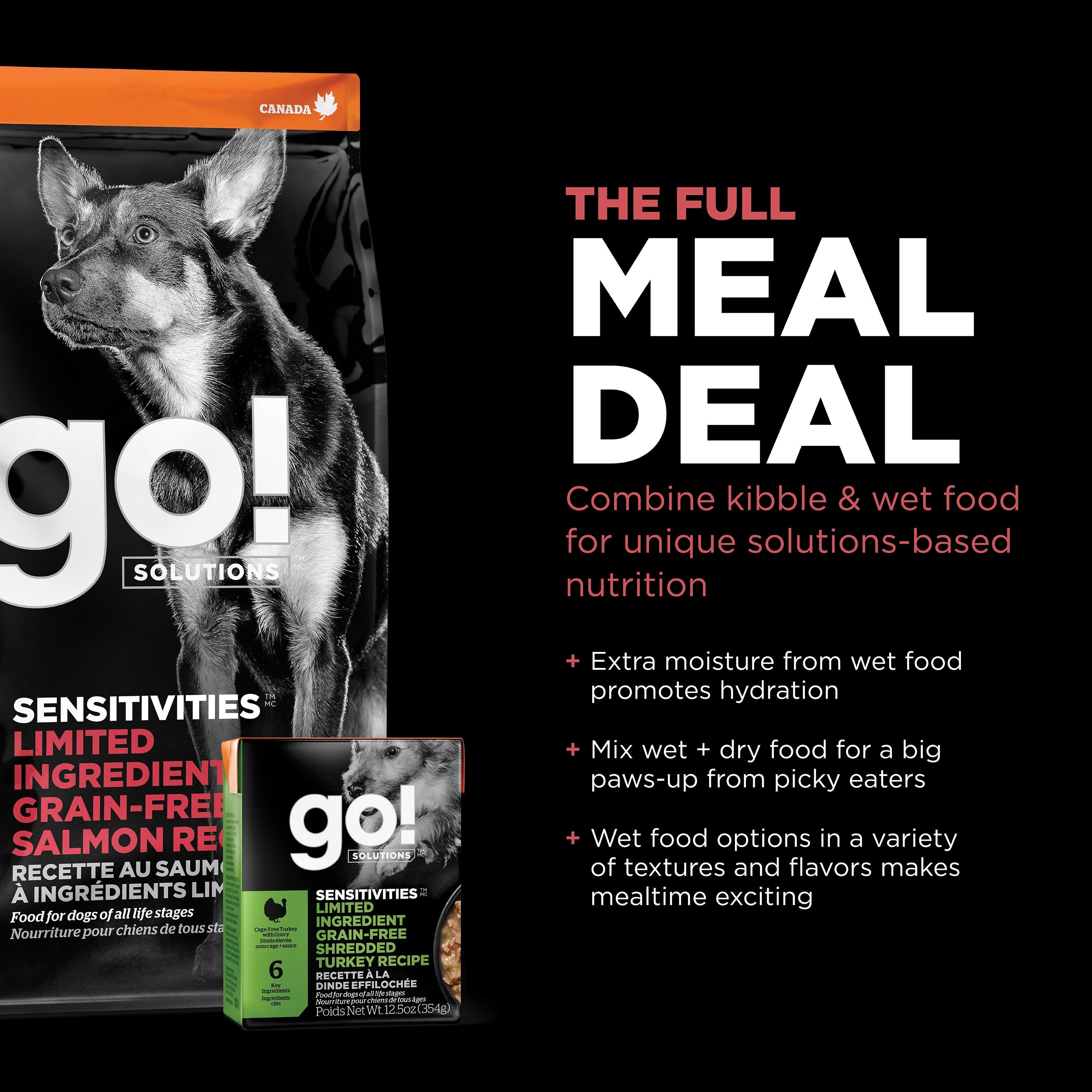 GO! SOLUTIONS SENSITIVITIES Grain Free LID Salmon Recipe | 5.4kg